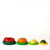 Juego 5 tapas de silicona Fresh Greens - Food Huggers