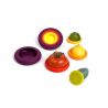 Juego 5 tapas de silicona Autumn Harvest - Food Huggers