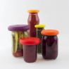 Juego 5 tapas de silicona Autumn Harvest - Food Huggers