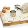 Juego de 6 aros para emplatar de acero inoxidable - Lurch