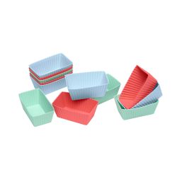 Moldes de silicone platina para brownies - Lurch