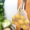 Pack 3 bolsas de malla de algodón orgánico con asas - bobbibags