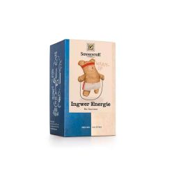 Infusão energética e ecológica de gengibre - Sonnentor