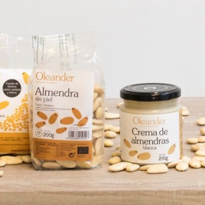 Sementes, frutos secos e cremes de barrar